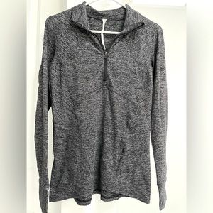 lululemon athletica Gray Half-Zip Sweatshirt